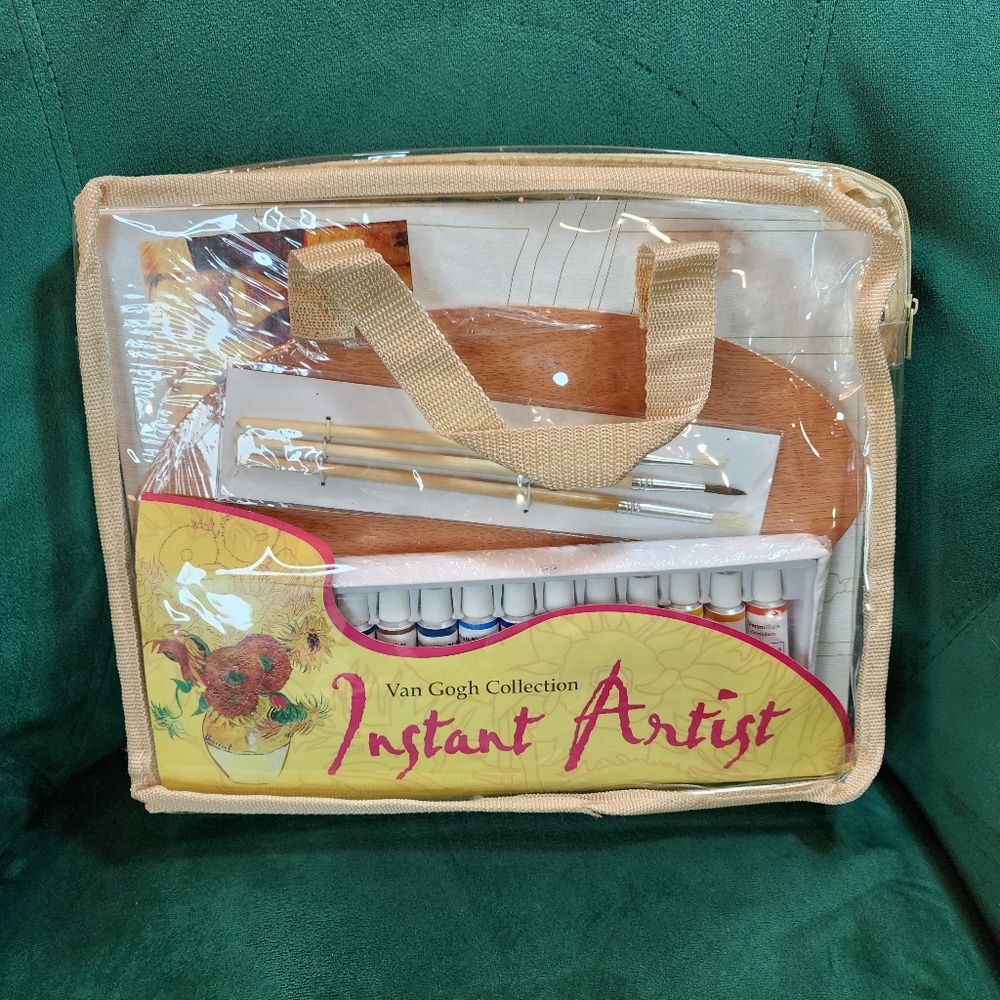 Instant Artist Van Gogh Paint Kit NEW